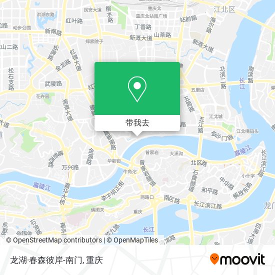 龙湖·春森彼岸-南门地图