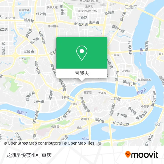 龙湖星悦荟4区地图