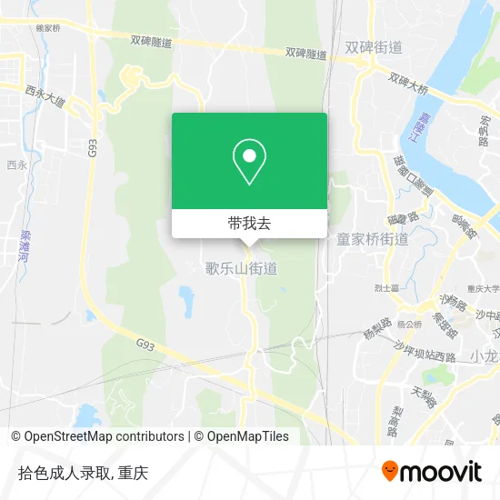 拾色成人录取地图