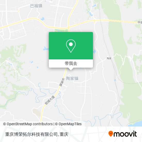重庆博荣拓尔科技有限公司地图