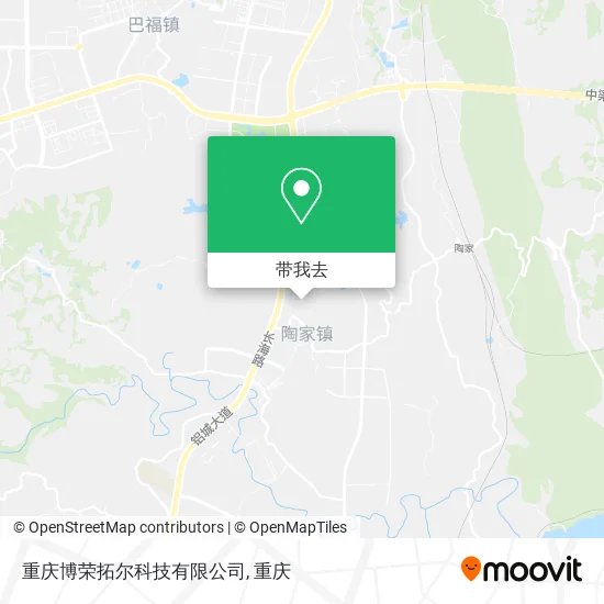 重庆博荣拓尔科技有限公司地图