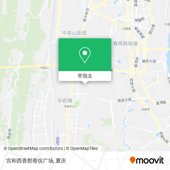 宫和西香郡香缤广场地图
