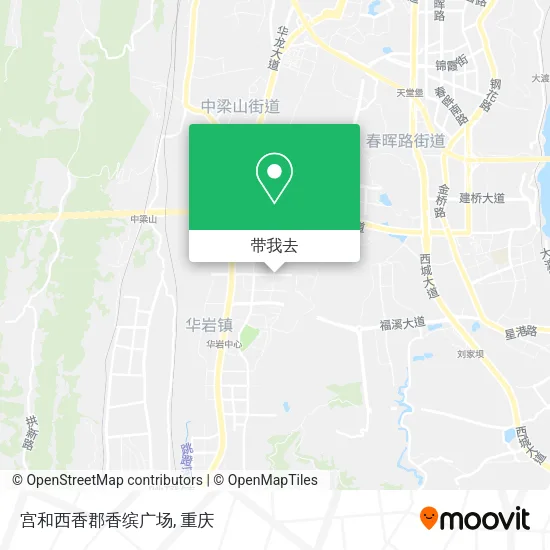 宫和西香郡香缤广场地图