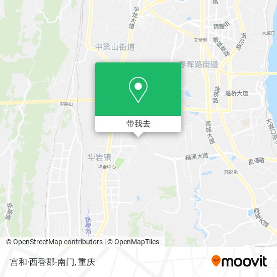 宫和·西香郡-南门地图
