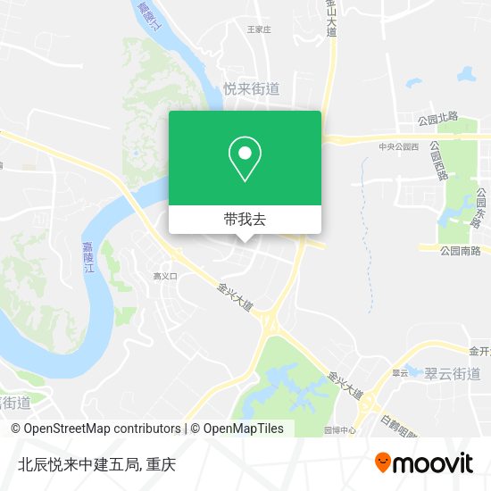 北辰悦来中建五局地图