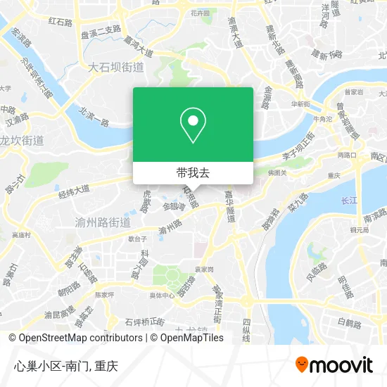 心巢小区-南门地图