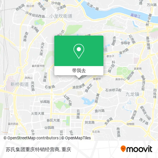 苏氏集团重庆特销经营商地图