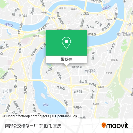 南部公交维修一厂-东北门地图