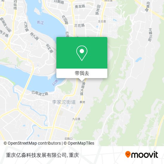 重庆亿淼科技发展有限公司地图
