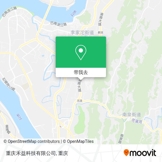 重庆禾益科技有限公司地图