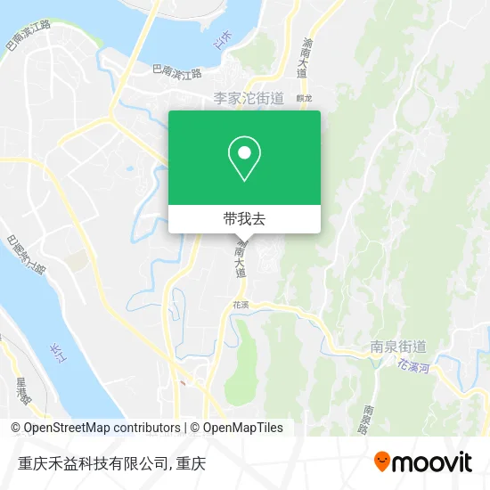 重庆禾益科技有限公司地图