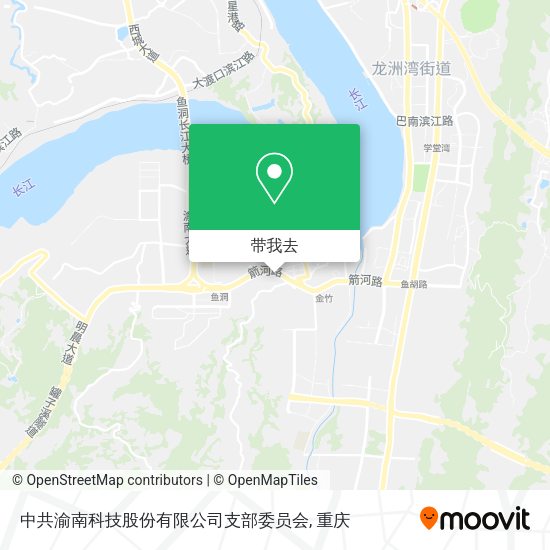 中共渝南科技股份有限公司支部委员会地图