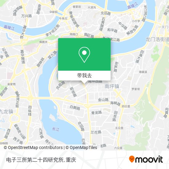 电子三所第二十四研究所地图