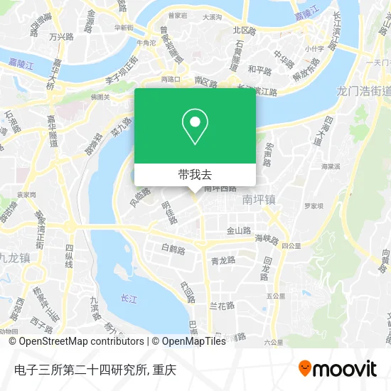 电子三所第二十四研究所地图