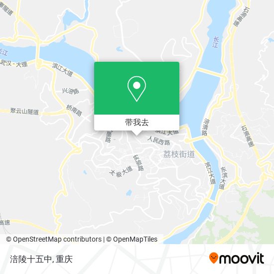 涪陵十五中地图