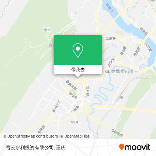 缙云水利投资有限公司地图