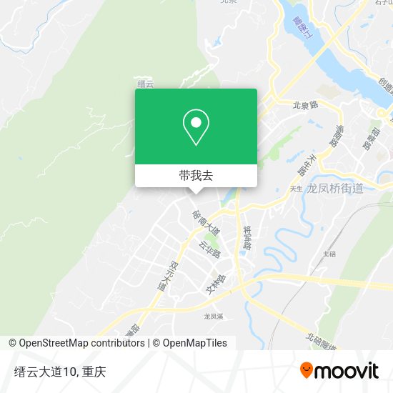 缙云大道10地图