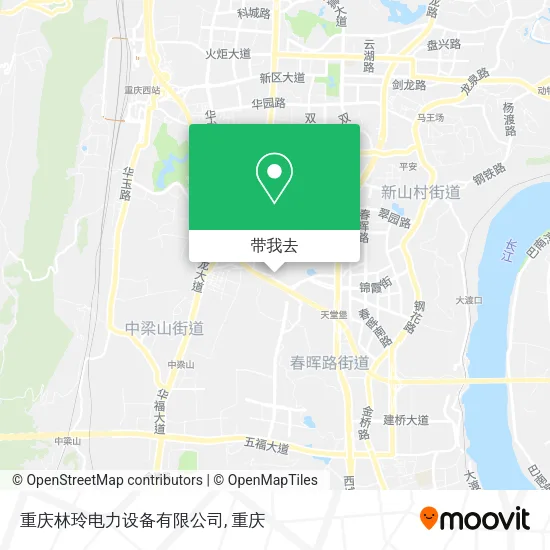 重庆林玲电力设备有限公司地图