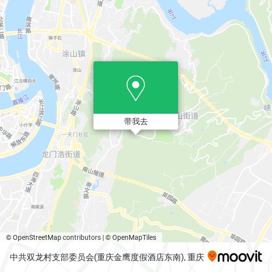 中共双龙村支部委员会(重庆金鹰度假酒店东南)地图