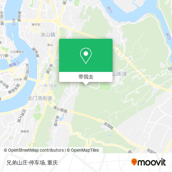 兄弟山庄-停车场地图