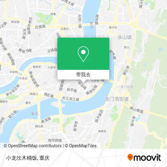 小龙坎木桶饭地图