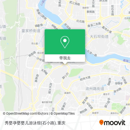 秀婴孕婴婴儿游泳馆(石小路)地图