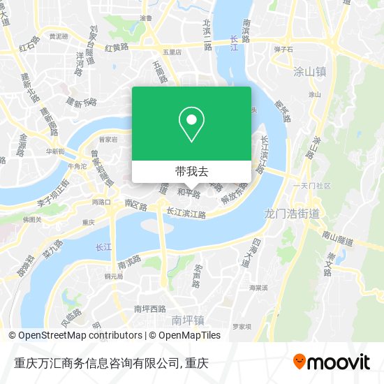 重庆万汇商务信息咨询有限公司地图