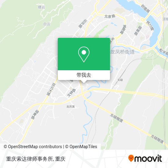 重庆索达律师事务所地图