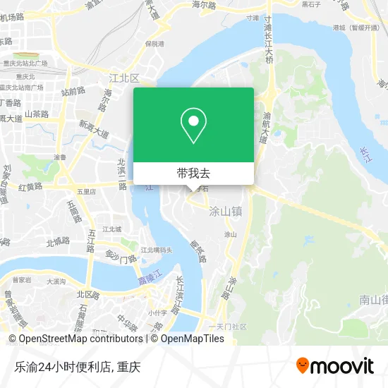乐渝24小时便利店地图