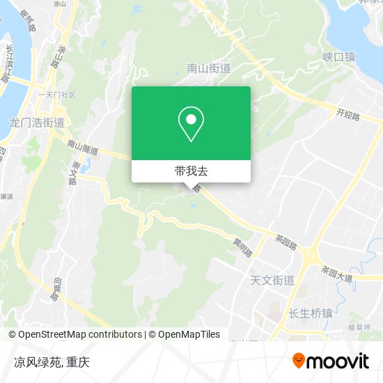 凉风绿苑地图