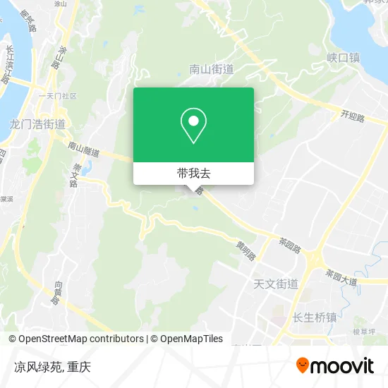 凉风绿苑地图