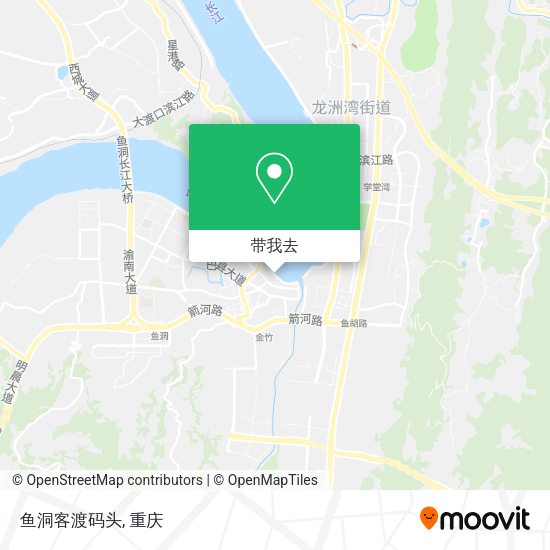 鱼洞客渡码头地图