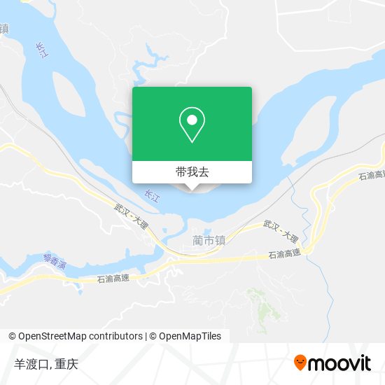 羊渡口地图