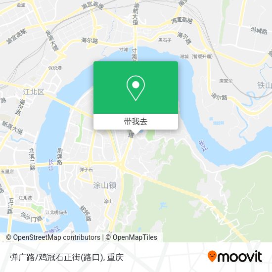 弹广路/鸡冠石正街(路口)地图