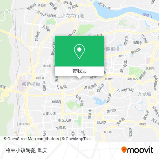 格林小镇陶瓷地图