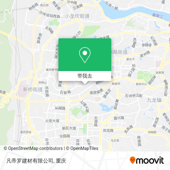凡帝罗建材有限公司地图