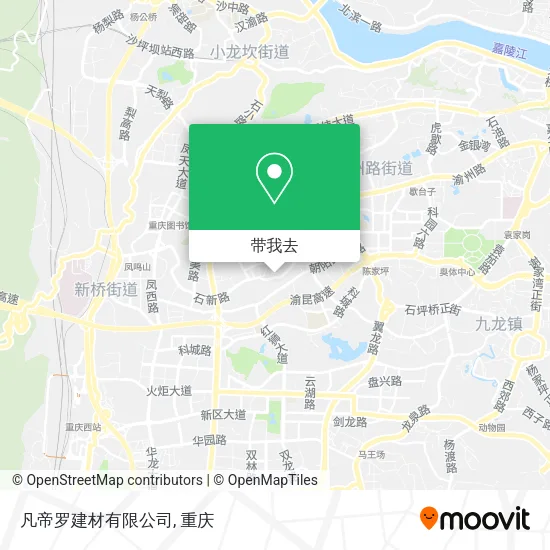 凡帝罗建材有限公司地图
