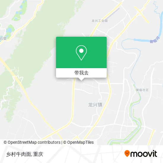 乡村牛肉面地图
