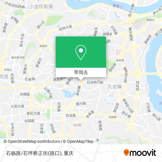 石杨路/石坪桥正街(路口)地图