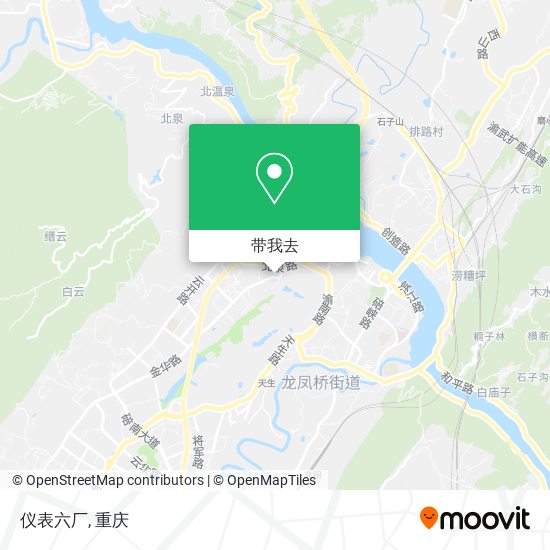 仪表六厂地图