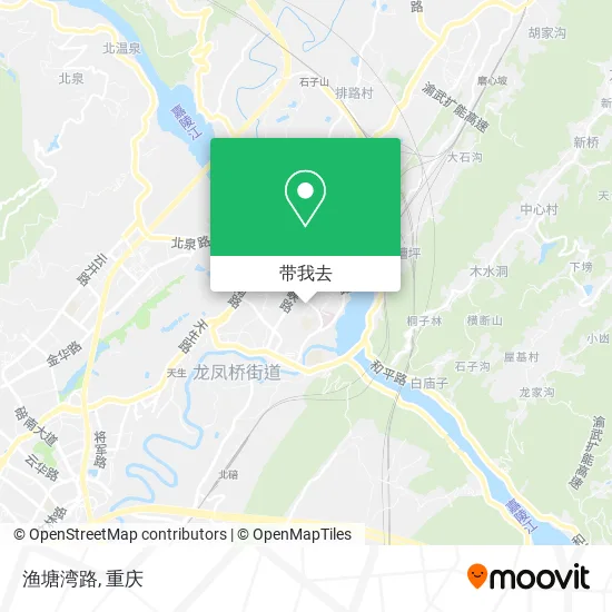 渔塘湾路地图
