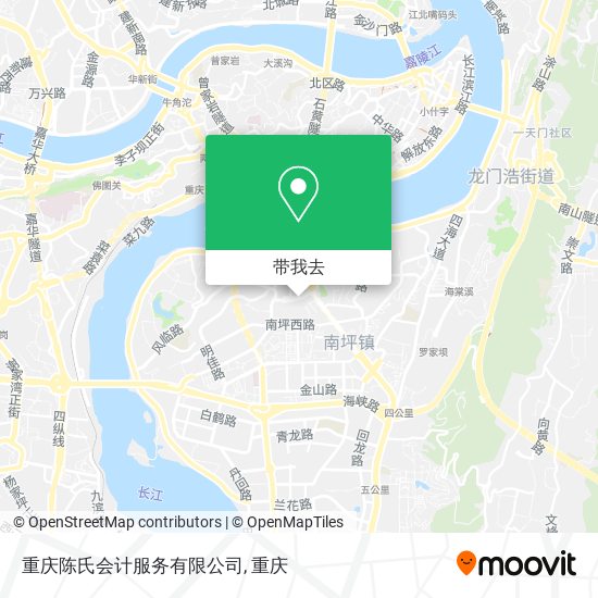 重庆陈氏会计服务有限公司地图