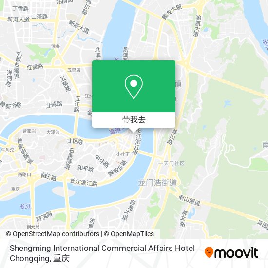 Shengming International Commercial Affairs Hotel Chongqing地图
