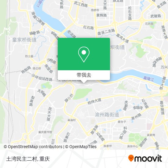 土湾民主二村地图