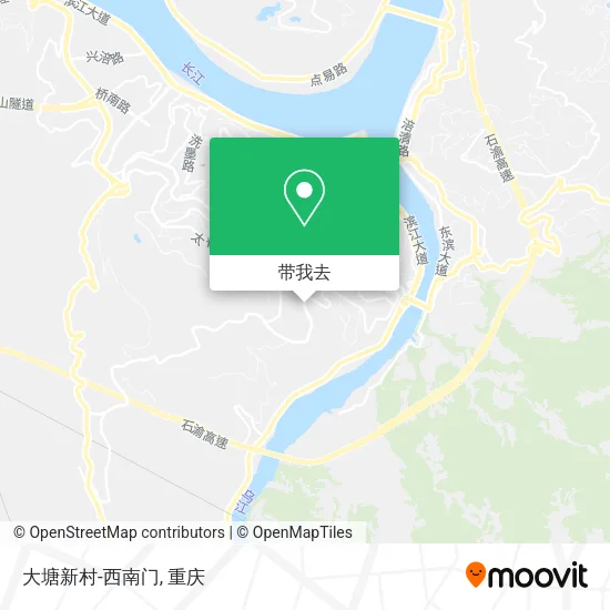 大塘新村-西南门地图