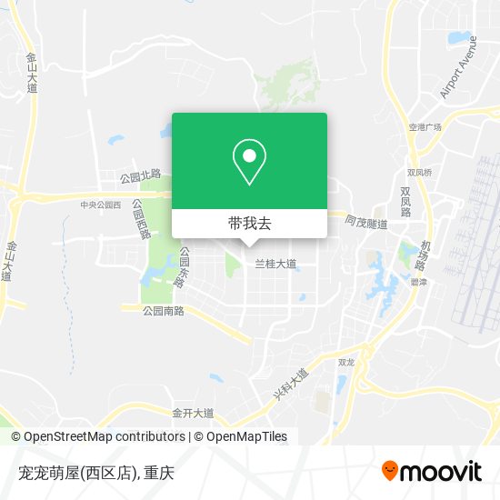 宠宠萌屋(西区店)地图
