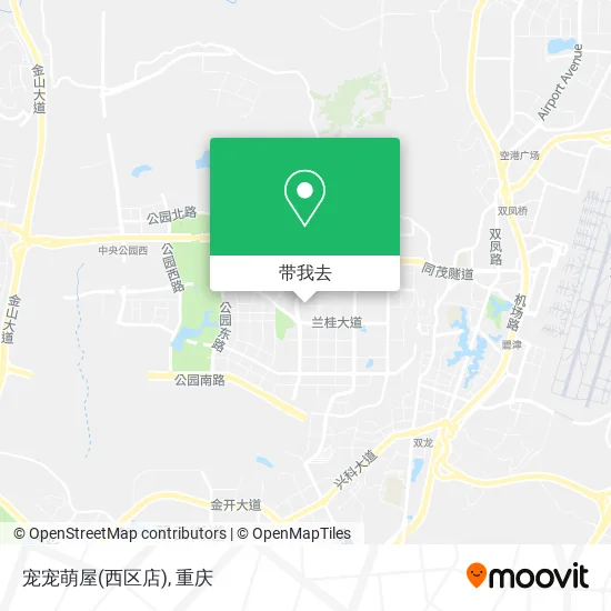 宠宠萌屋(西区店)地图