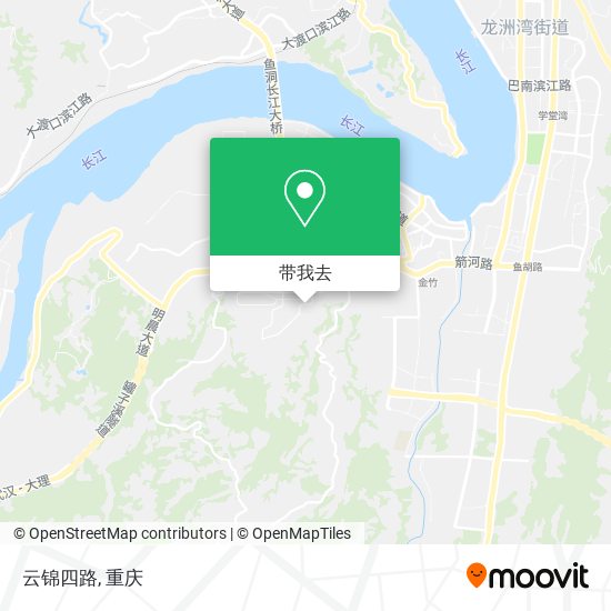 云锦四路地图