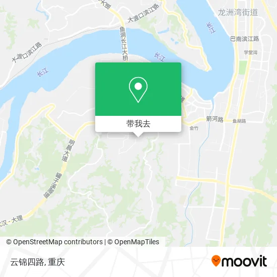 云锦四路地图