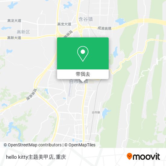 hello kitty主题美甲店地图